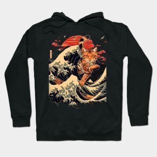 Catzilla Cat Rampage Alert Hoodie